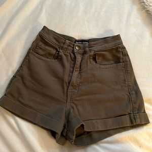 American Apparel high waisted shorts